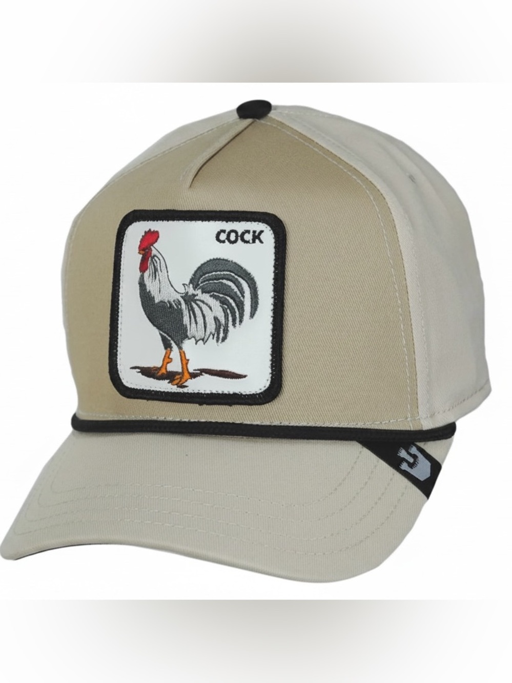 Goorin Bros Rooster 100 Animal Farm Trucker Snapback Baseball Cap Hat NWOT